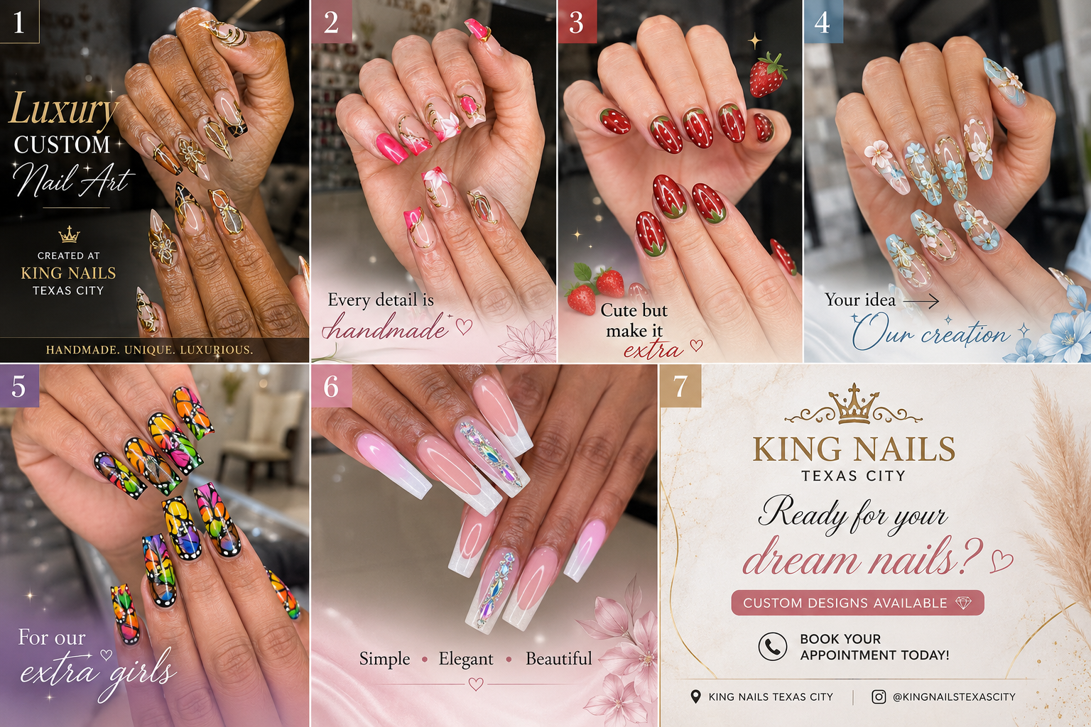 King Nails Texas City nail photo 3